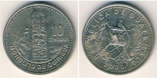 10 Centavo 危地马拉 銅/镍 