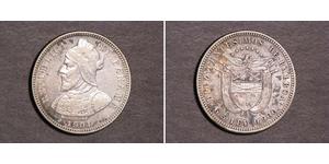 10 Centesimo Panamá Argento Vasco Núñez de Balboa (1475 – 1519)