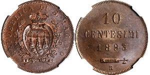 10 Centesimo San Marino (301 - ) Cobre 