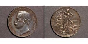 10 Centesimo Kingdom of Italy (1861-1946) Copper Victor Emmanuel III of Italy (1869 - 1947)