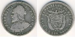 10 Centesimo Panamá Plata Vasco Núñez de Balboa (1475 – 1519)