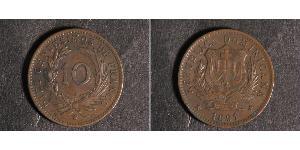 10 Centesimo Dominikanische Republik  
