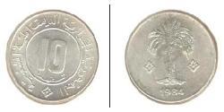 10 Centime Algeria (1962 - ) Alluminio 