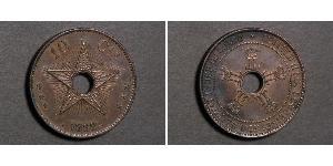 10 Centime Congo belge (1908 - 1960) Cuivre 