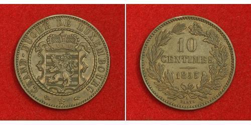 10 Centime Luxembourg (pays) Cuivre 
