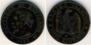 10 Centime Second Empire (1852-1870) Cuivre Napoleon III (1808-1873)