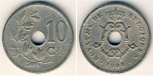 10 Centime Belgien Kupfer/Nickel 