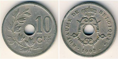 10 Centime Belgien Kupfer/Nickel 