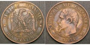 10 Centime Francia  
