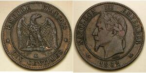 10 Centime Francia  