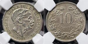 10 Centime Luxembourg (pays)  