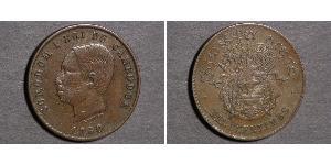 10 Centime 柬埔寨 (1953 - ) 青铜/銀 诺罗敦·安·吴哥