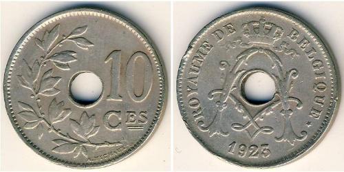 10 Centime 比利时 銅/镍 