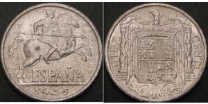10 Centimo Espagne franquiste (1936 - 1975) Aluminium 