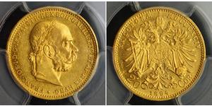 10 Corona Österreich-Ungarn (1867-1918) Gold Franz Joseph I (1830 - 1916)