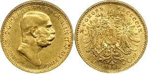10 Corona Österreich-Ungarn (1867-1918) Gold Franz Joseph I (1830 - 1916)