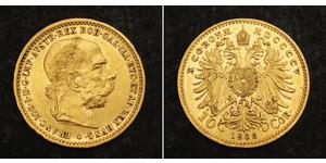 10 Corona Österreich-Ungarn (1867-1918) Gold Franz Joseph I (1830 - 1916)