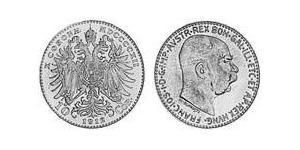 10 Corona Imperio austrohúngaro (1867-1918) Oro Franz Joseph I (1830 - 1916)