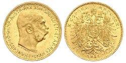 10 Corona Impero austro-ungarico (1867-1918) Oro Franz Joseph I (1830 - 1916)