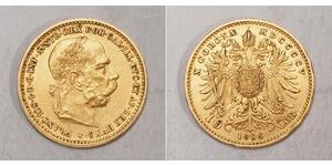 10 Corona Impero austro-ungarico (1867-1918) Oro Franz Joseph I (1830 - 1916)