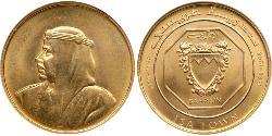 10 Dinaro Baréin Oro 