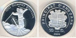 10 Diner Andorra (1278 - ) Silber 