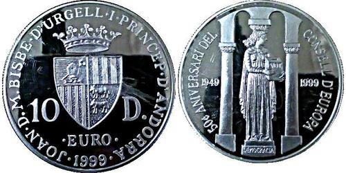 10 Diner Andorra (1278 - ) Silber 