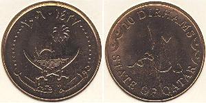 10 Dirham 卡塔尔  