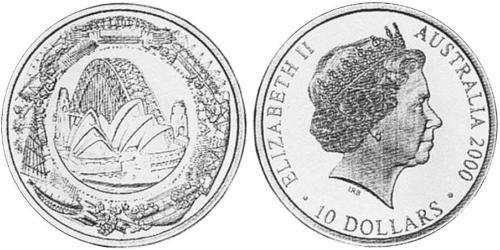 10 Dollar Australie (1939 - ) Argent Elizabeth II (1926-2022)