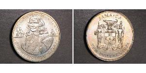 10 Dollar Jamayica (1962 - ) Argent Henry Morgan