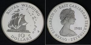 10 Dollar  Argent Elizabeth II (1926-2022)