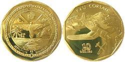 10 Dollar Marshall Islands (1979 - ) Brass 