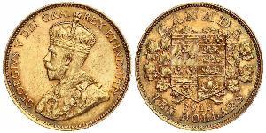 10 Dollar Canada Gold George V of the United Kingdom (1865-1936)