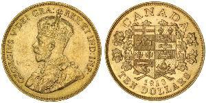 10 Dollar Kanada Gold George V (1865-1936)