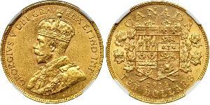 10 Dollar Kanada Gold George V (1865-1936)
