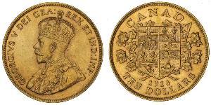 10 Dollar Kanada Gold George V (1865-1936)