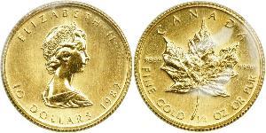 10 Dollar Kanada Gold Elizabeth II (1926-2022)