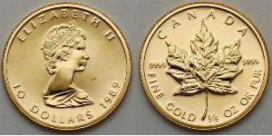 10 Dollar Kanada Gold Elizabeth II (1926-2022)