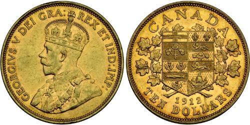 10 Dollar Kanada Gold George V (1865-1936)