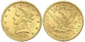 10 Dollar USA (1776 - ) Gold 