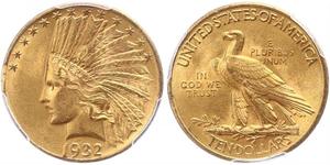 10 Dollar USA (1776 - ) Gold 