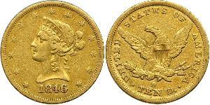 10 Dollar Vereinigten Staaten von Amerika (1776 - ) Gold 