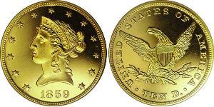 10 Dollar Vereinigten Staaten von Amerika (1776 - ) Gold 
