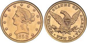10 Dollar Vereinigten Staaten von Amerika (1776 - ) Gold 