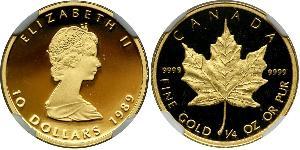 10 Dollar Canada Or Elizabeth II (1926-2022)