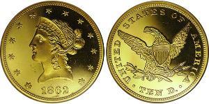 10 Dollar États-Unis d