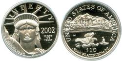 10 Dollar Vereinigten Staaten von Amerika (1776 - ) Platin 