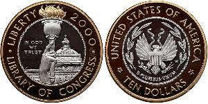 10 Dollar États-Unis d