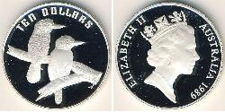 10 Dollar Australien (1939 - ) Silber Elizabeth II (1926-2022)