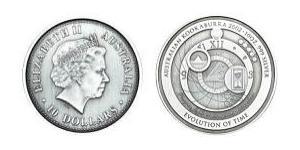 10 Dollar Australien (1939 - ) Silber Elizabeth II (1926-2022)